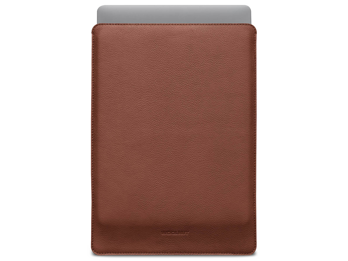 Woolnut Leather Sleeve Cognac - MacBook Air 15