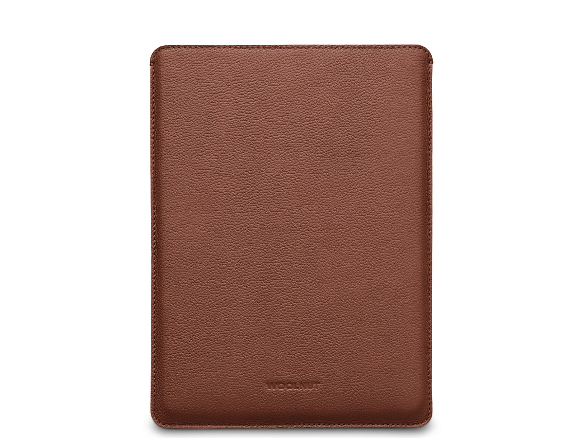 Woolnut Leather Sleeve Cognac - MacBook Air/Pro 13