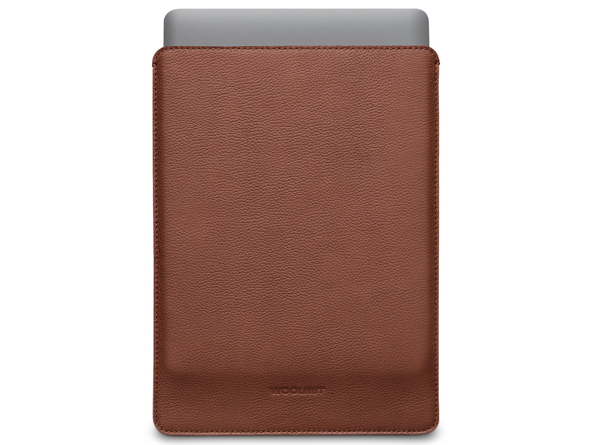 Woolnut Leather Sleeve Cognac - MacBook Air/Pro 13