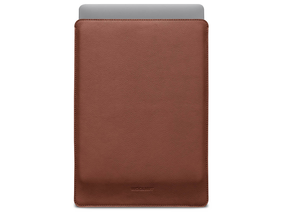 Woolnut Leather Sleeve Cognac - MacBook Pro 14