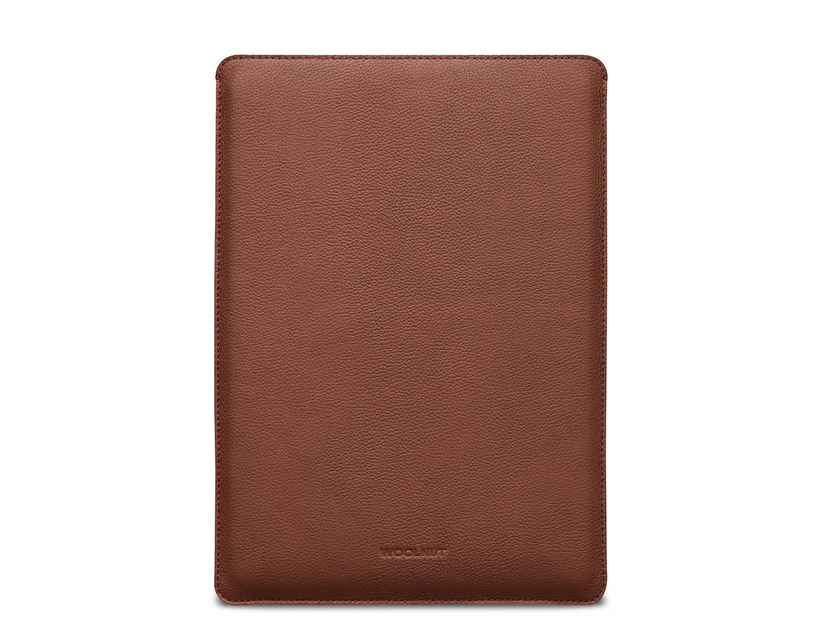 Woolnut Leather Sleeve Cognac - MacBook Pro 16