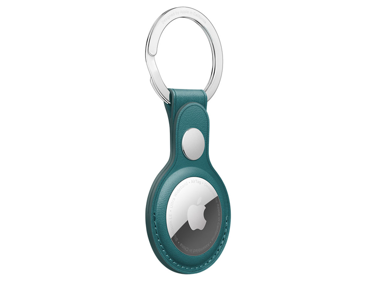 Apple Leren AirTag Sleutelhanger - Forest Green (Open Box)