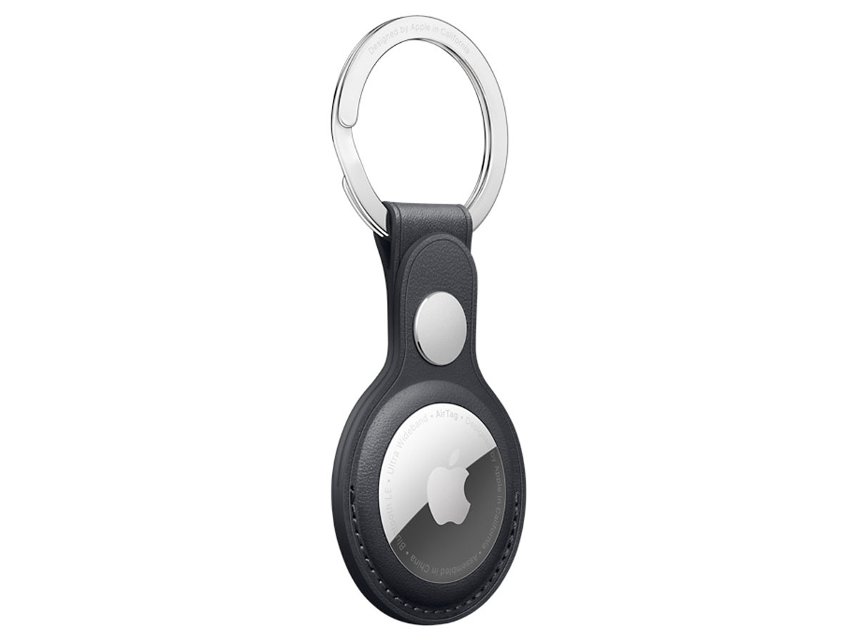 Apple Leren AirTag Sleutelhanger - Midnight (Open Box)