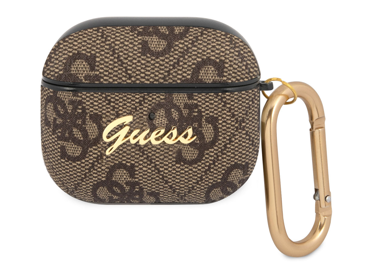 Guess 4G Monogram Ring Case Roze - AirPods 3 Case Hoesje