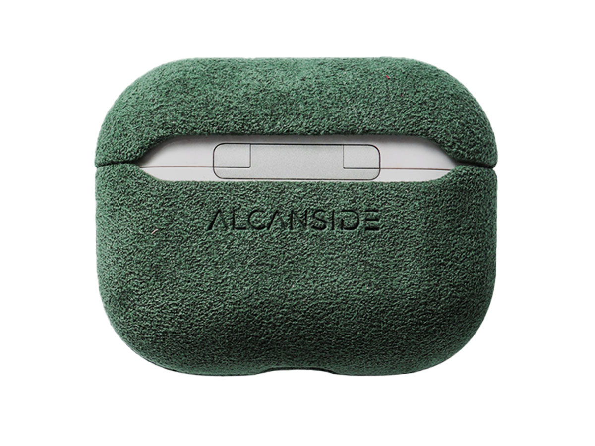 Alcanside Alcantara Case Groen - AirPods Pro 2nd Gen Hoesje