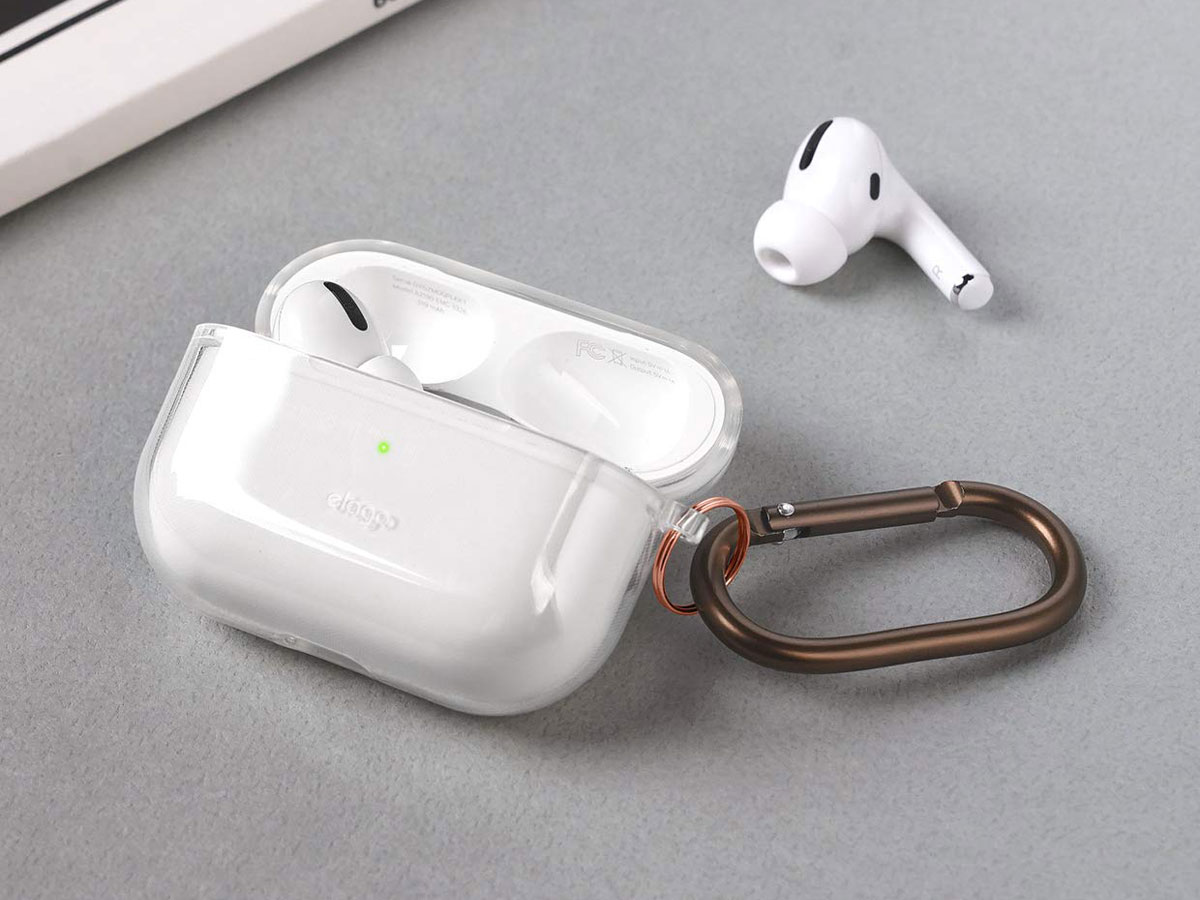 Elago Clear Case Transparant - AirPods Pro Hoesje