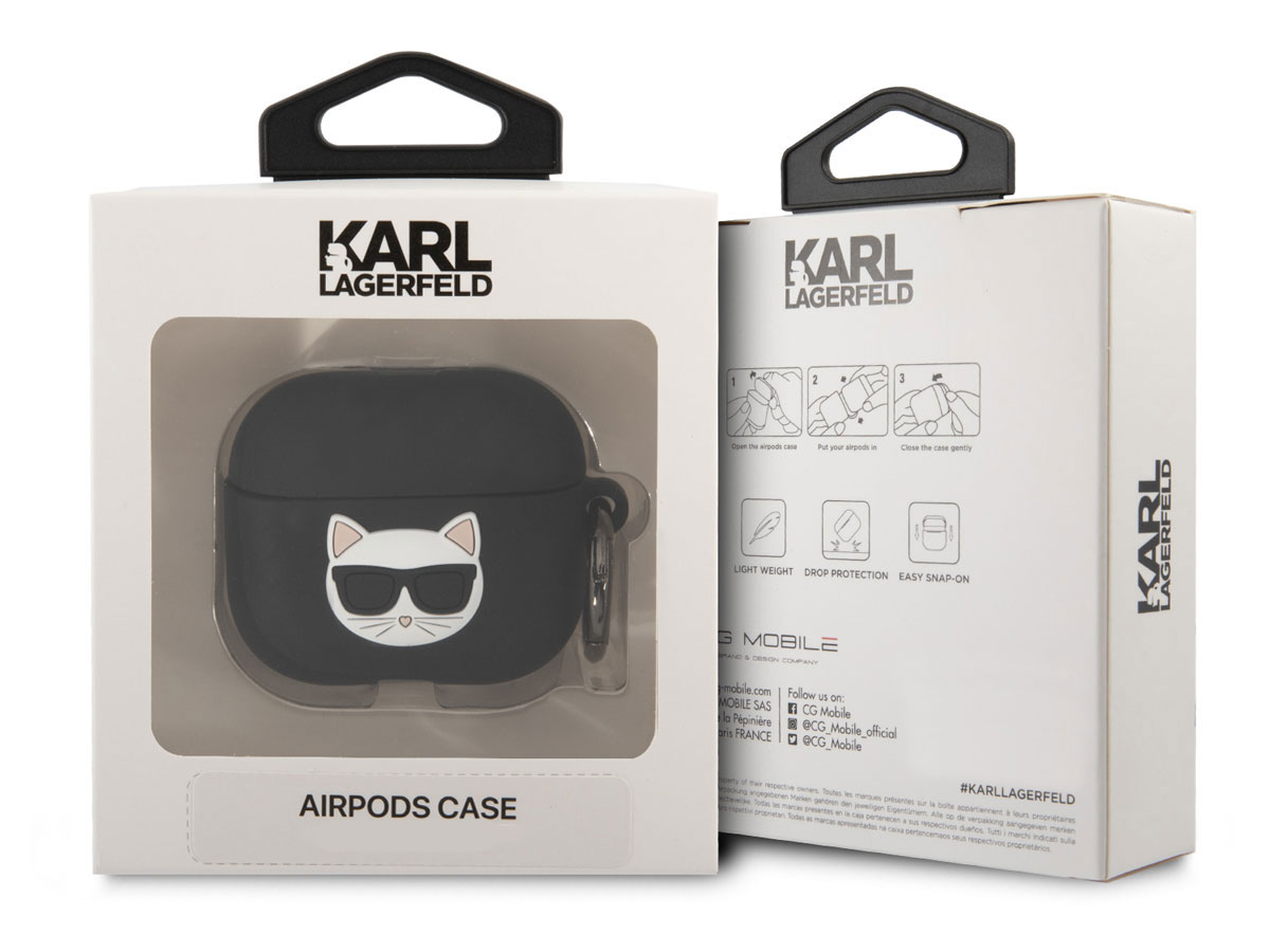 Karl Lagerfeld Choupette Skin - AirPods Pro Case Hoesje