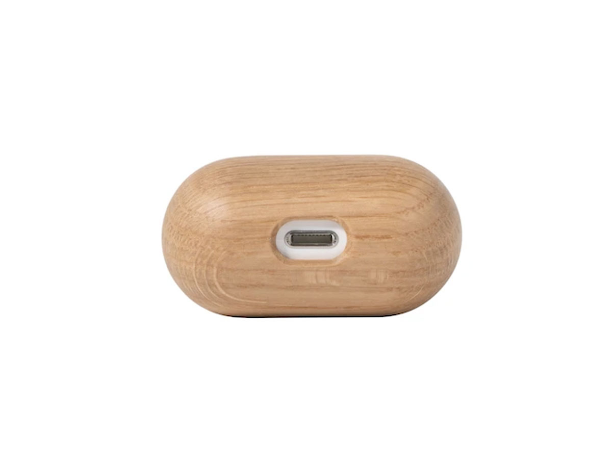 Oakywood Wooden Airpods Case Oak - Houten AirPods 1 & 2 Hoesje