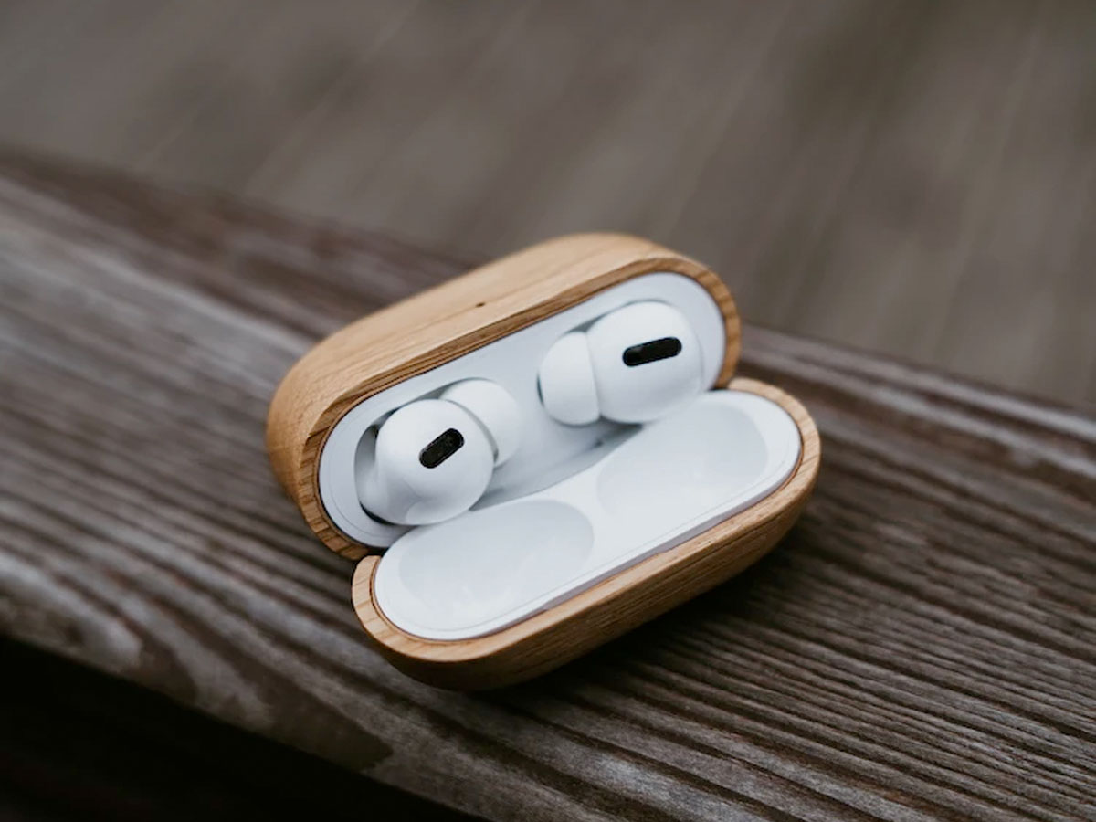 Oakywood Wooden Airpods Pro Case Oak - Houten AirPods Pro Hoesje