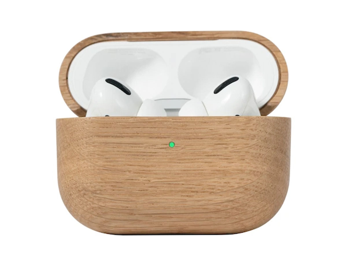 Oakywood Wooden Airpods Pro Case Oak - Houten AirPods Pro Hoesje