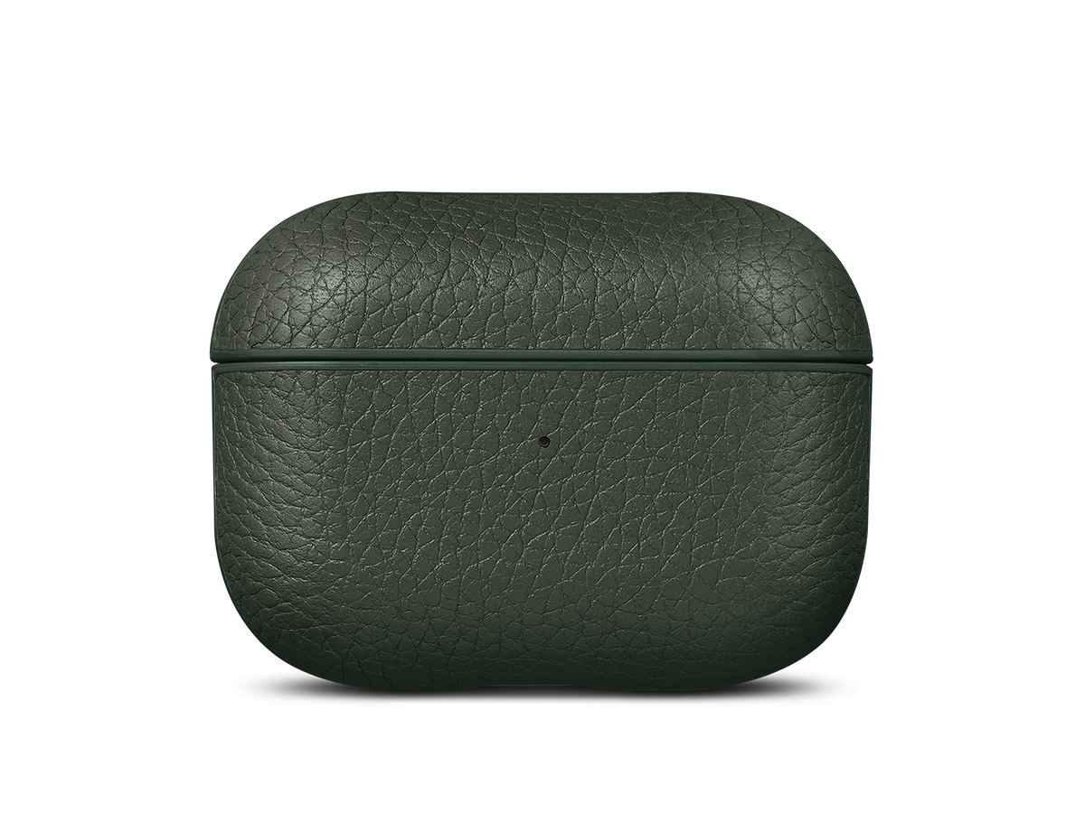 Woolnut Leather Case voor AirPods Pro 2nd Gen - Groen