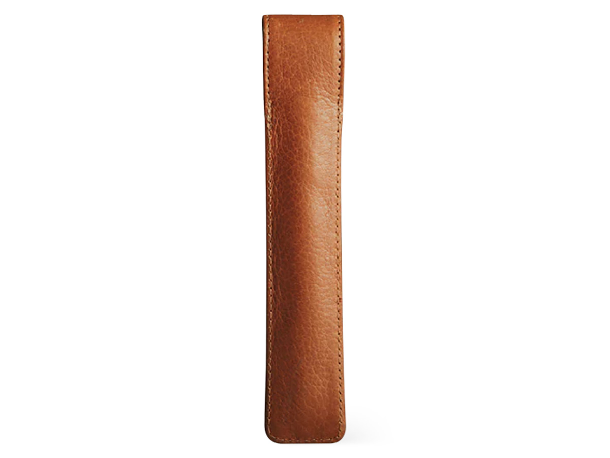 Vaja Leather Apple Pencil 1 & 2 Sleeve Cognac - Opberg Hoesje