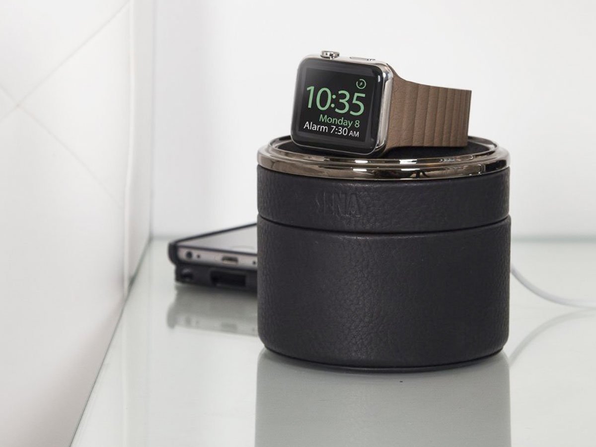 Sena Apple Watch Travel Case - Leren Stand en Reiskoffer