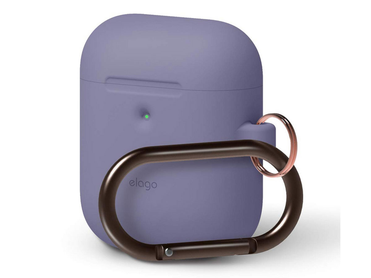 Elago Hang Case voor AirPods Wireless Charging Case - Paars