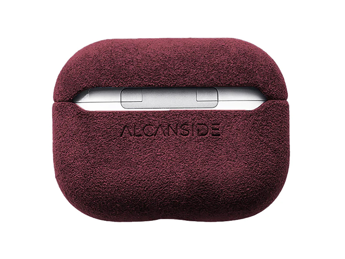 Alcanside Alcantara Case Rood - AirPods Pro 2nd Gen Hoesje