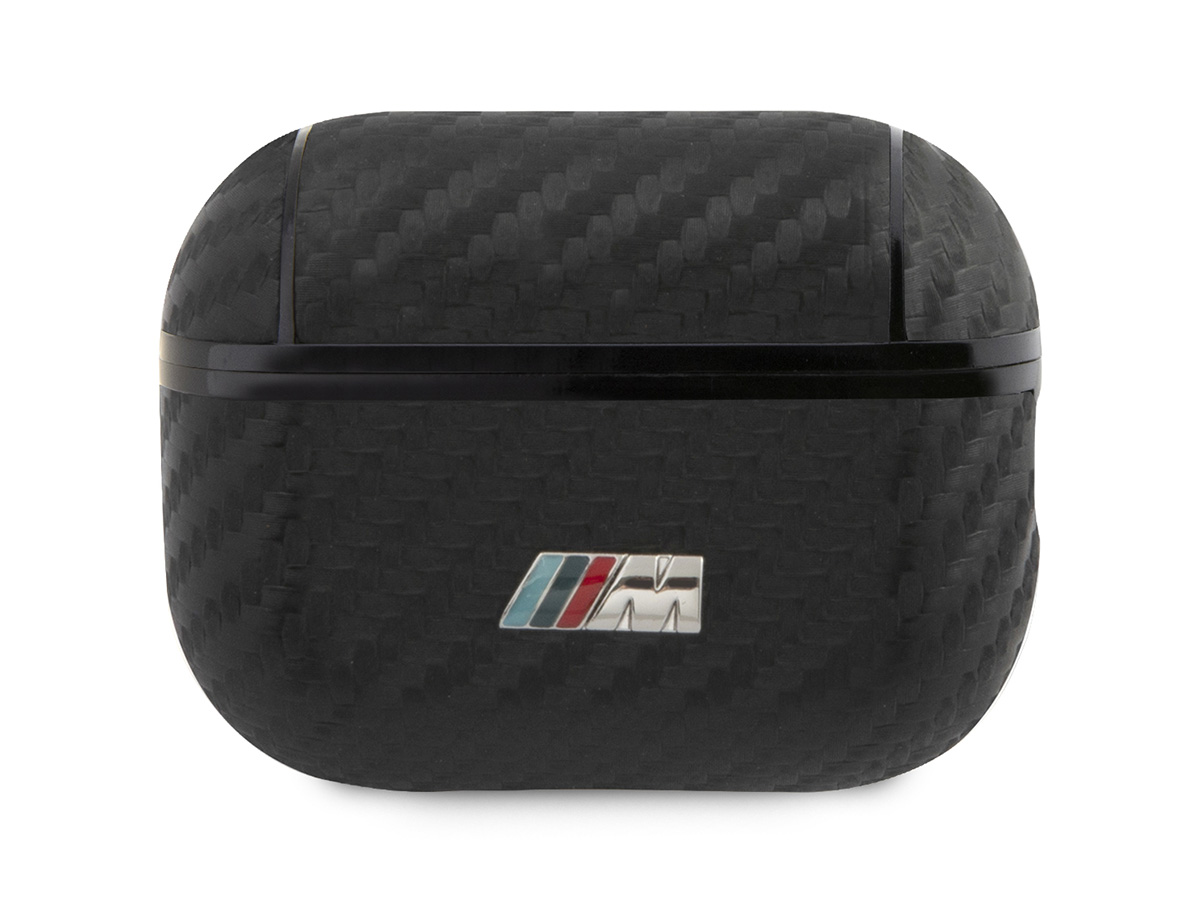 BMW M Carbon Case Zwart - AirPods Pro 2nd Gen Case Hoesje