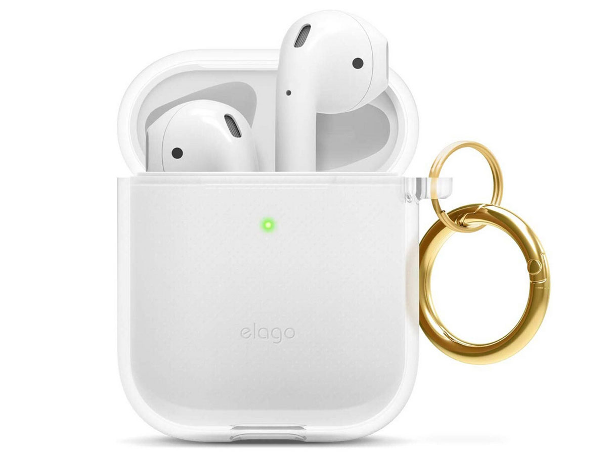 Elago Clear Case Transparant - AirPods 1 & 2 Hoesje