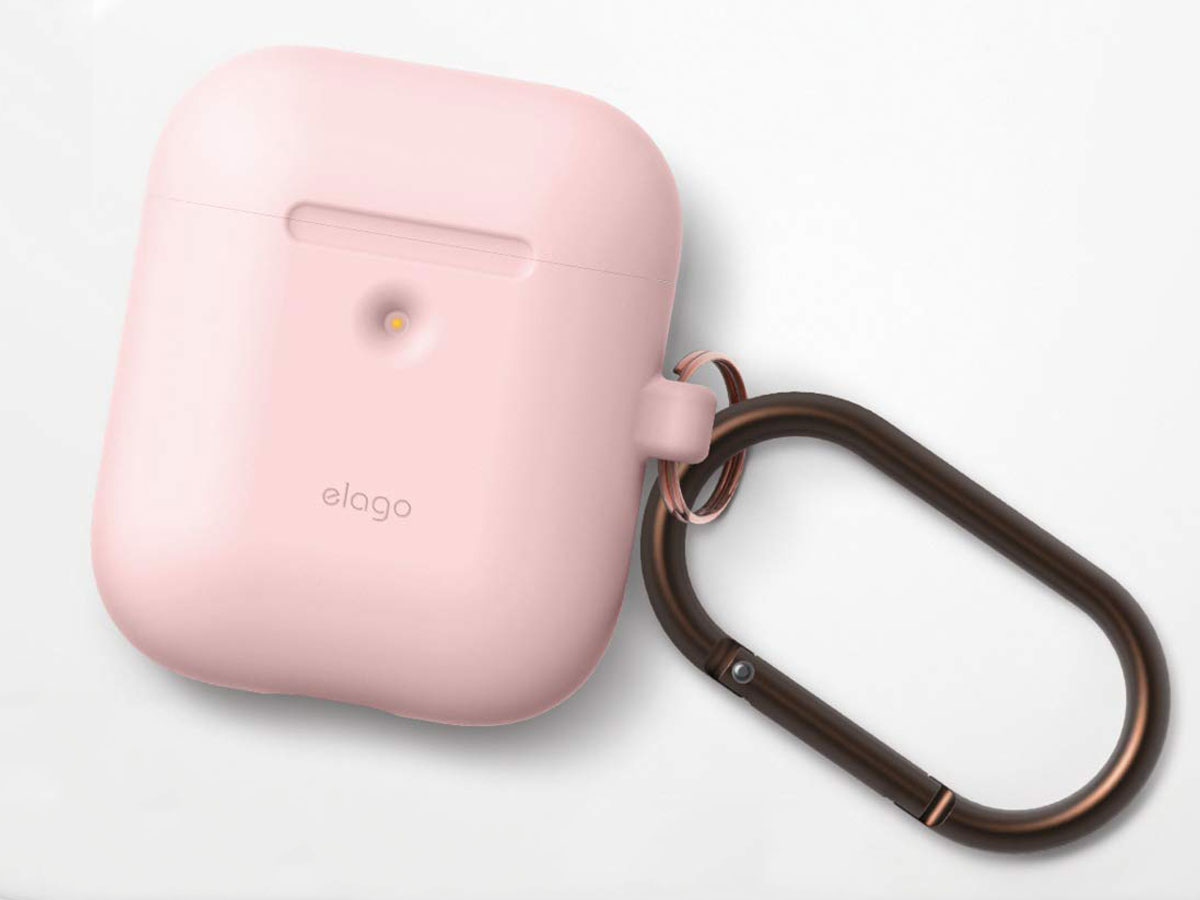 Elago Hang Case voor AirPods Wireless Charging Case - Roze