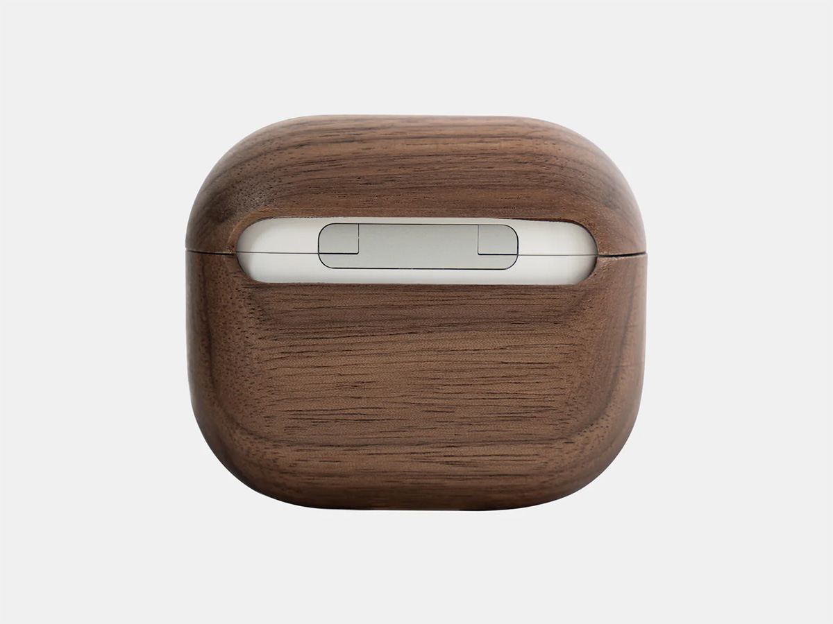 Oakywood Wooden Airpods Case Walnut - Houten AirPods 3 Hoesje