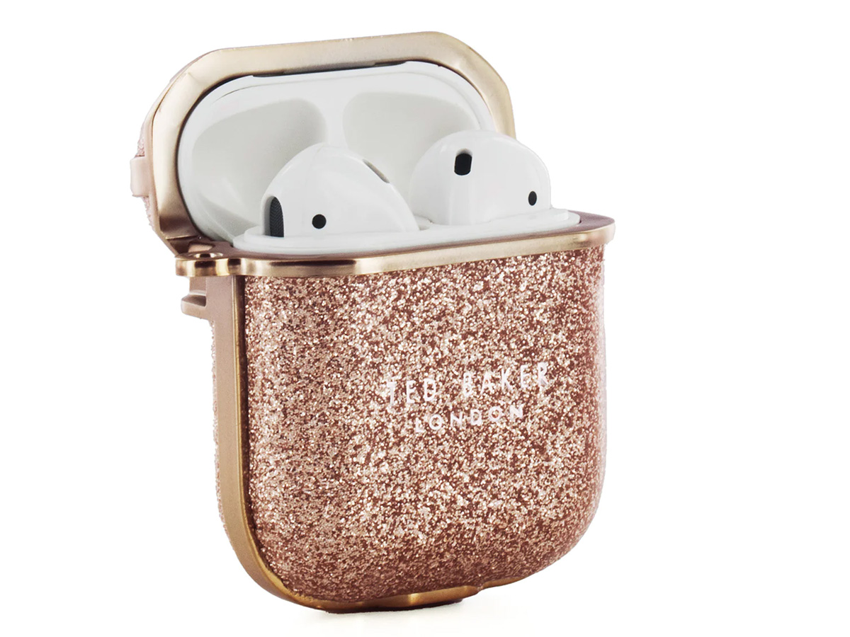 Ted Baker Glitair Case Rosé - AirPods 1 & 2 Hoesje