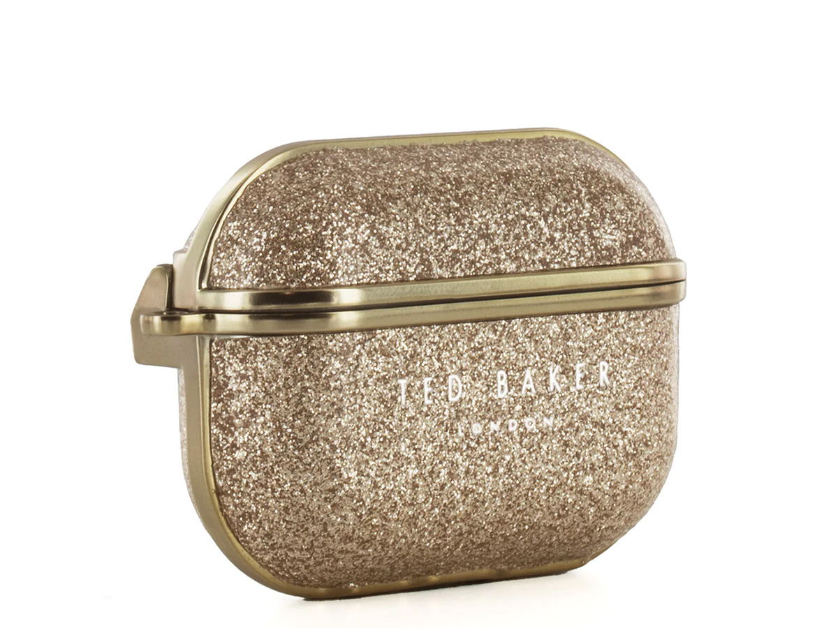 Ted Baker Glitary Case Goud - AirPods Pro 2nd Gen Hoesje