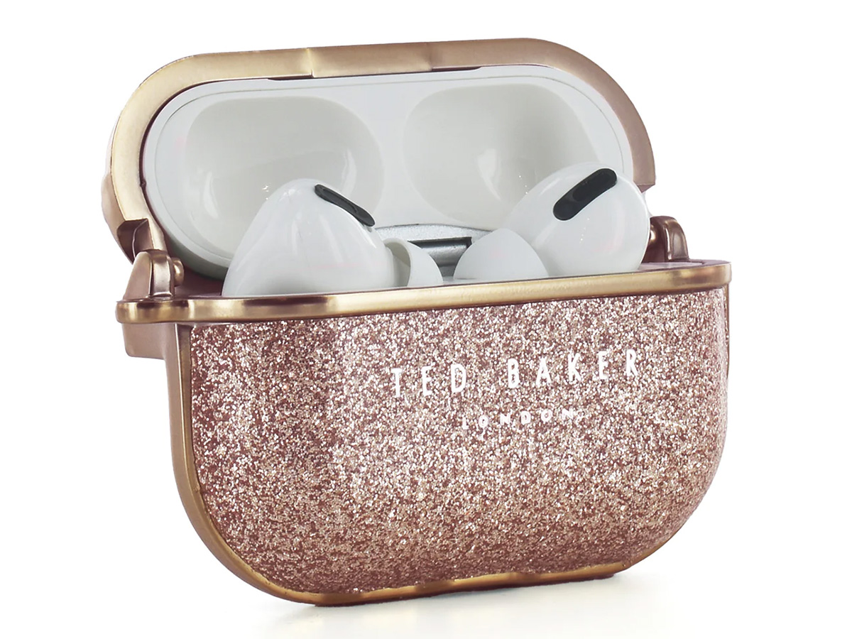 Ted Baker Glitary Case Rosé - AirPods Pro 2nd Gen Hoesje