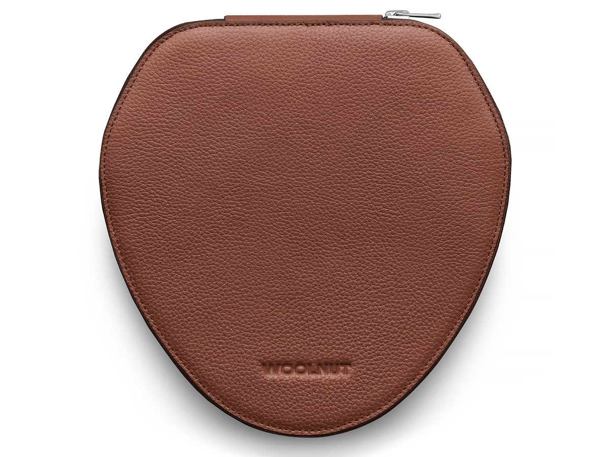 Woolnut Leather Case voor AirPods Max - Cognac