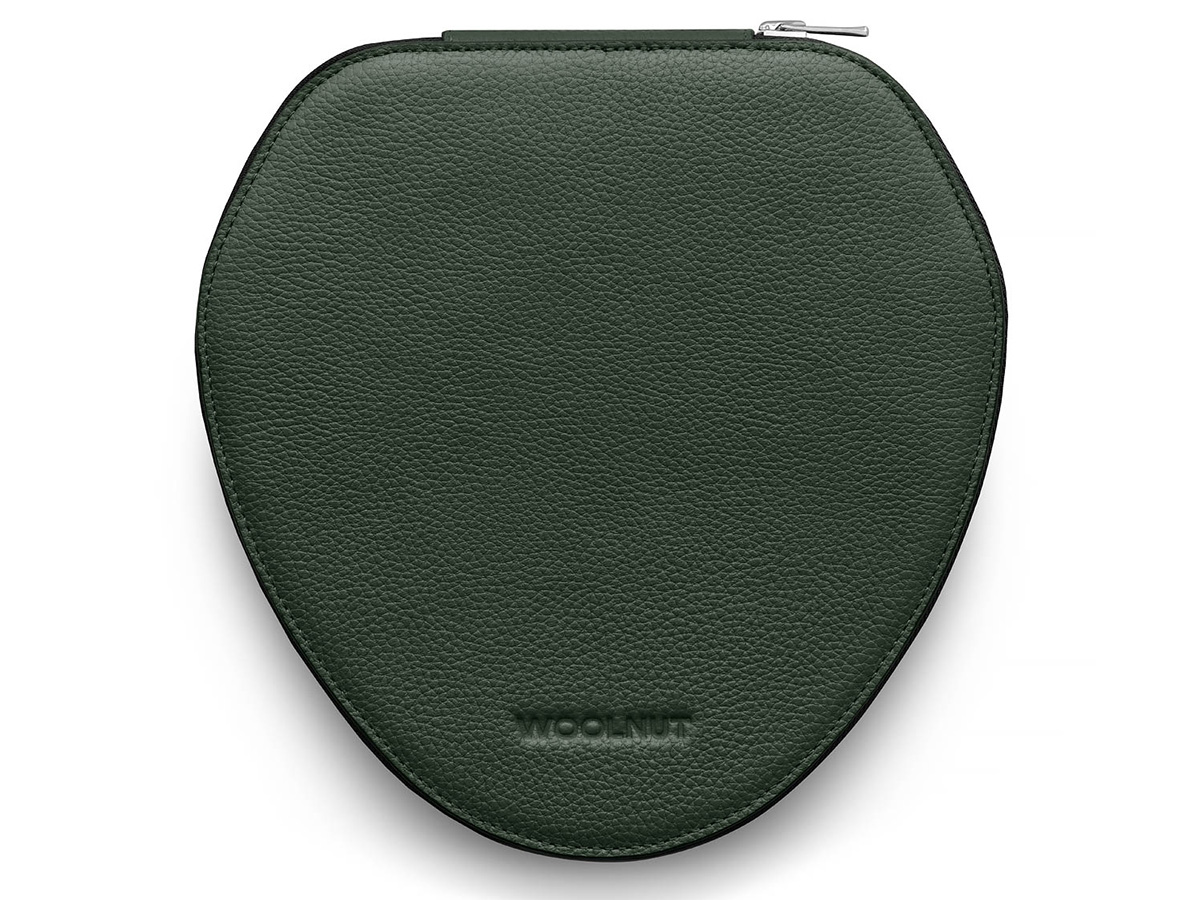 Woolnut Leather Case voor AirPods Max - Groen