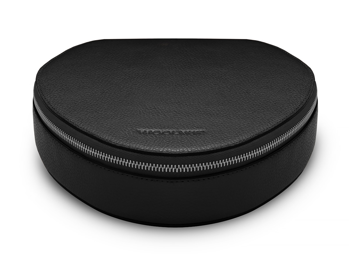 Woolnut Leather Case voor AirPods Max - Zwart