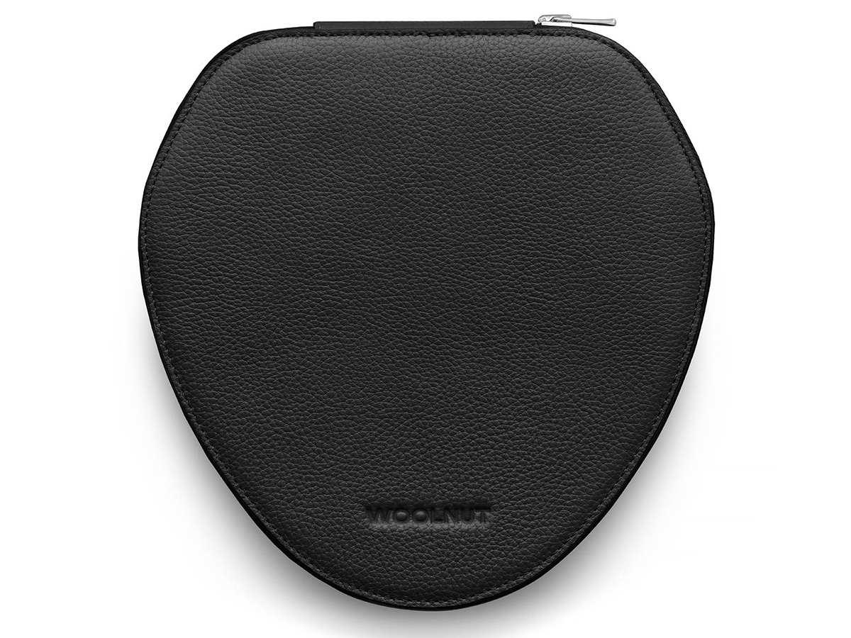 Woolnut Leather Case voor AirPods Max - Zwart