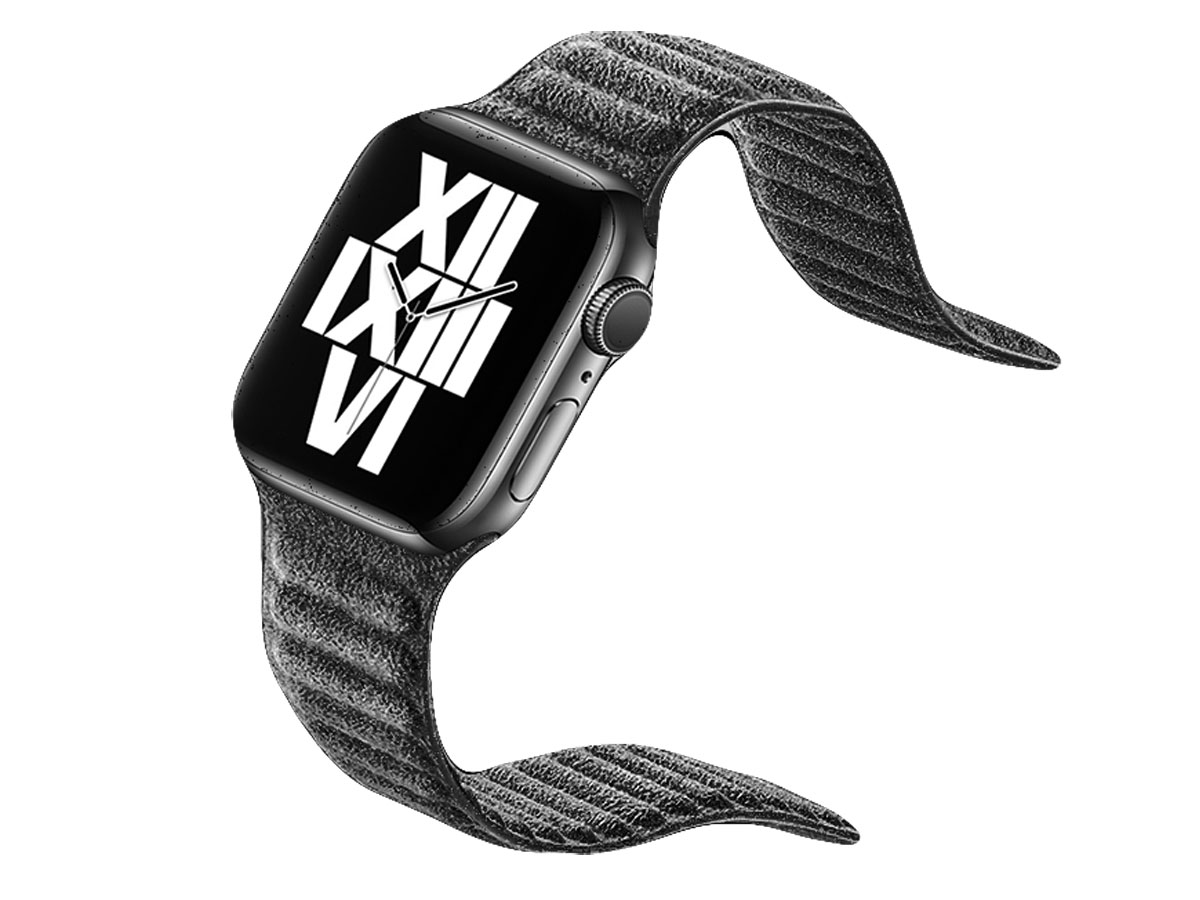 Alcanside Magnetic Alcantara Apple Watch Band 38/40/41mm - Space Grey