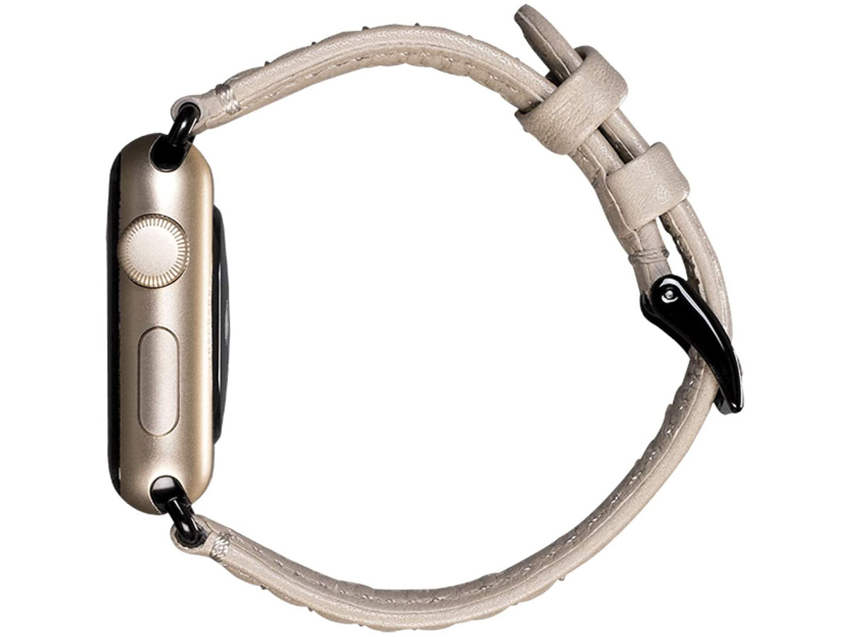 Sena Isa Leather Strap Fog - Apple Watch Band 38/40/41mm