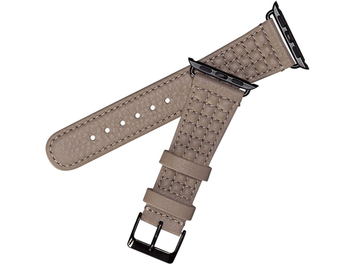 Sena Isa Leather Strap Fog - Apple Watch Band 38/40/41mm