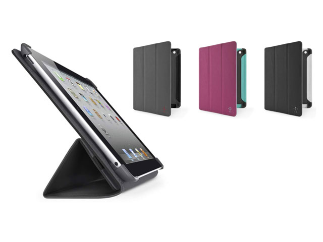 Belkin Pro Color Duo Tri-Fold Folio met Stand voor iPad 2, 3 & 4