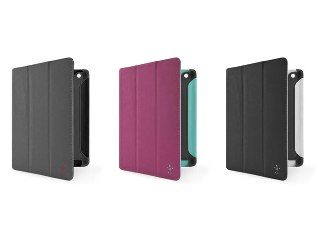 Belkin Pro Color Duo Tri-Fold Folio met Stand voor iPad 2, 3 & 4