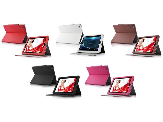 Colored Leather Cinema Stand Case voor iPad 2, 3 & 4