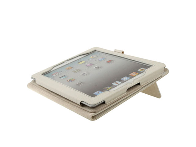 Croco Business Kunstleren Case Hoes voor iPad 2, 3 & 4