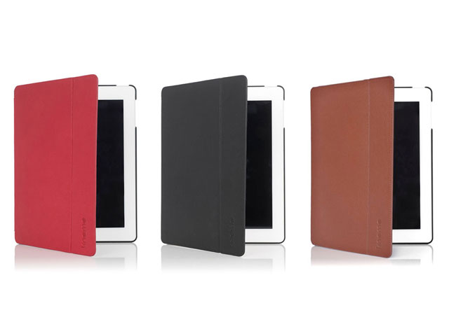 Knomo Leather iPad Folio Case voor iPad 2, 3 & 4 (Statis)
