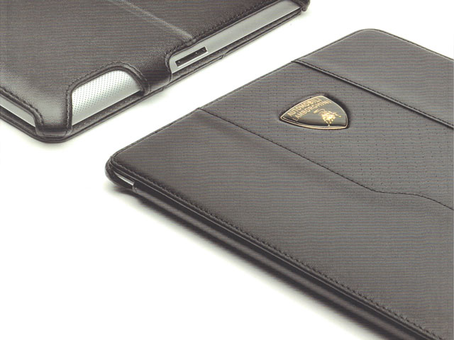 Lamborghini Leather Stand Case Hoes voor iPad 2, 3 en 4