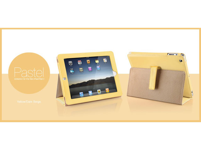 More Pastel Collection Stand Case voor iPad 2, 3 & 4