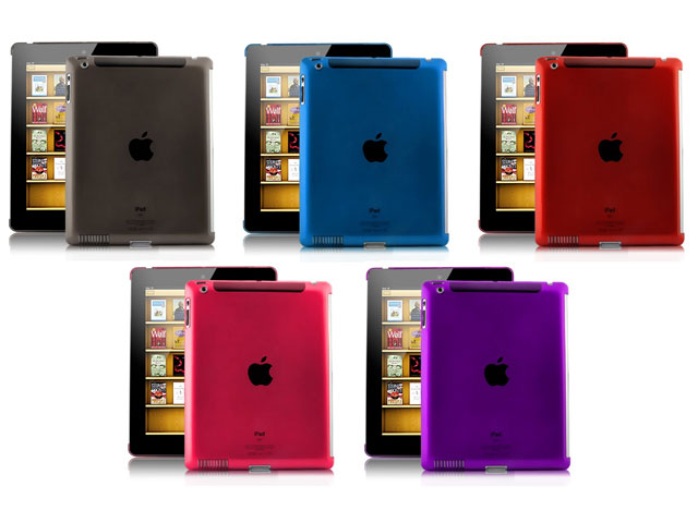 Smart Back Cover Crystal Case Hoes voor iPad 2, 3 & 4