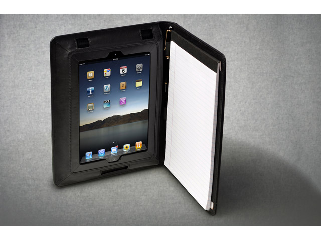 Ten97 Executive Zippered Letter Pad Folio voor iPad