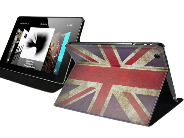 Great Brittain Vintage Vlag Stand Case voor iPad 2, 3 & 4