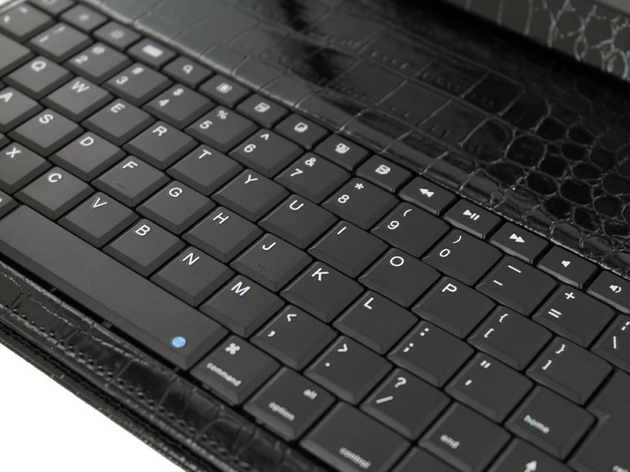 Keyboard Case Croco - iPad 2/3/4 hoesje met toetsenbord