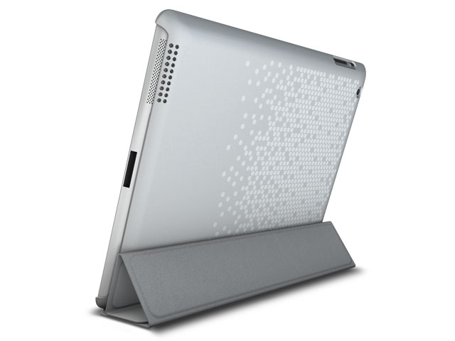 XtremeMac Silkscreen Dots Smart-Cover Compatible Case voor iPad 2, 3 &