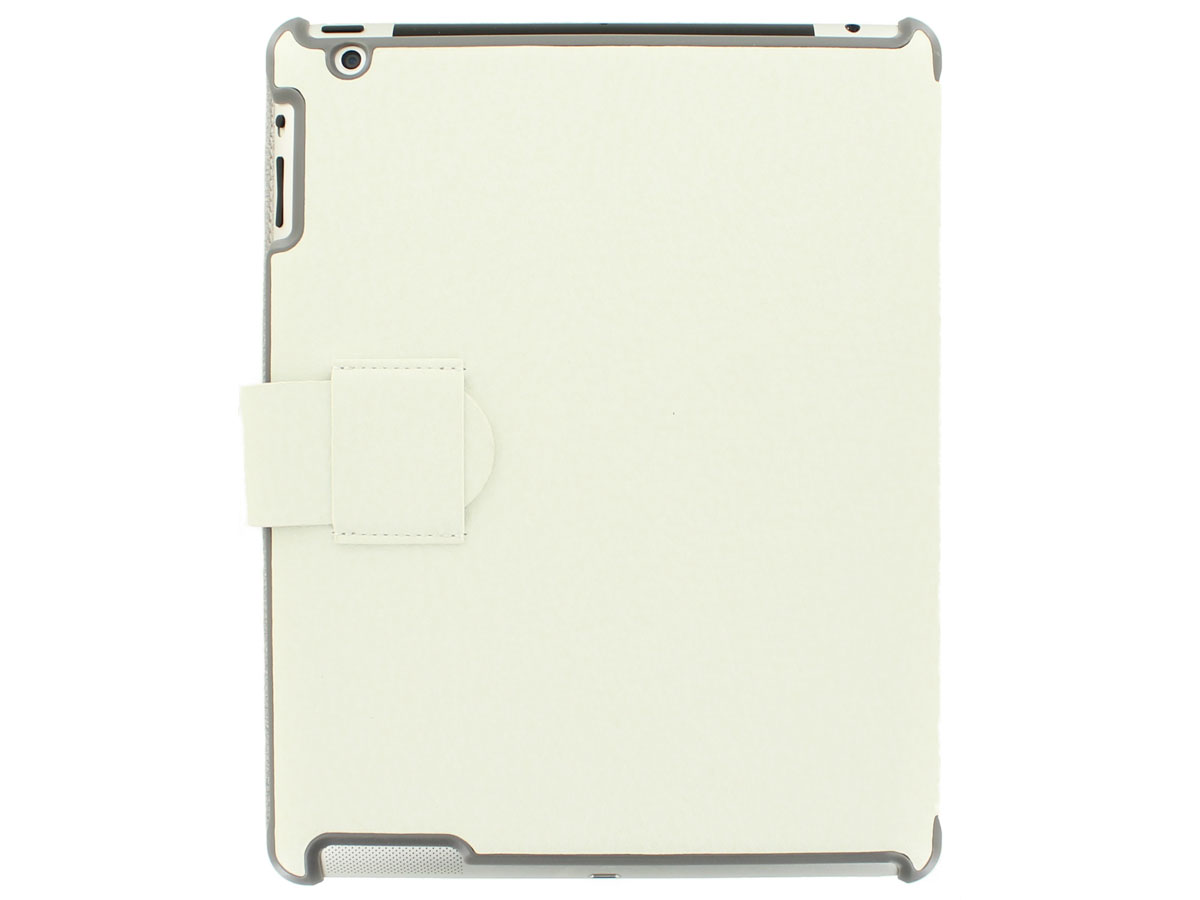 Slim Stand Case Wit - iPad 2/3/4 Hoesje