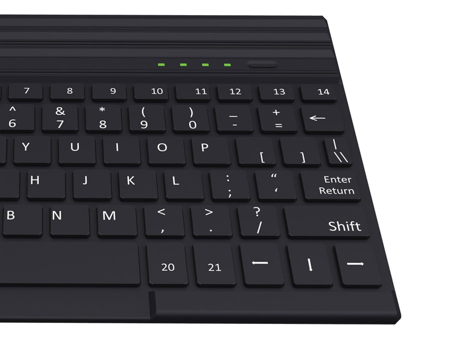Kensington KeyFolio Exact - Hoes met toetsenbord voor iPad Air