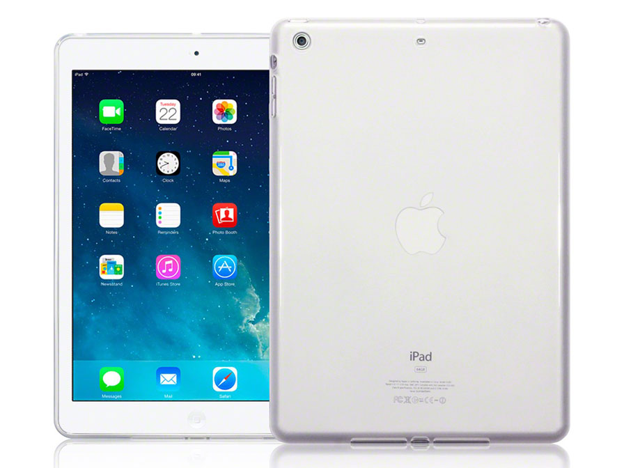 TPU Crystal Case - Doorzichtig Hoesje voor iPad Air