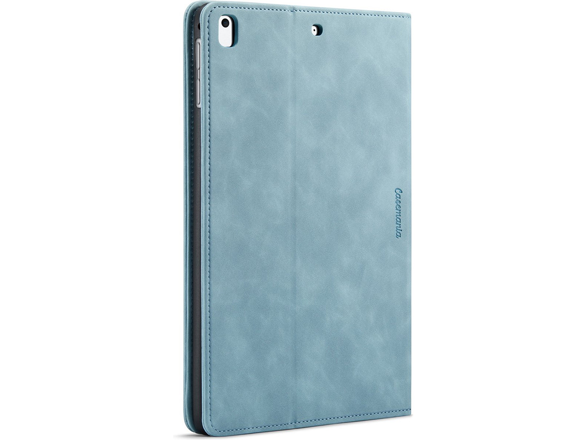 CaseMania Slim Stand Folio Case Aqua - iPad Air 1 hoesje