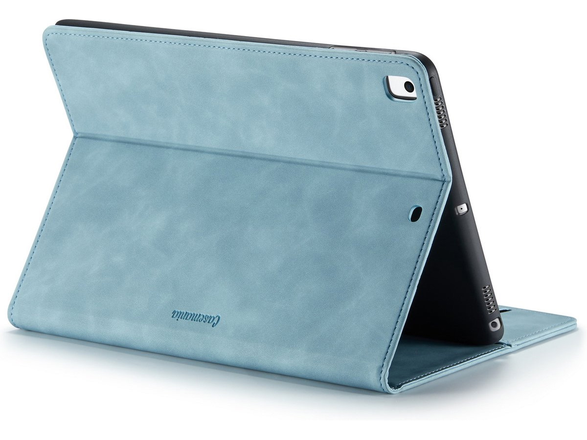 CaseMania Slim Stand Folio Case Aqua - iPad Air 1 hoesje